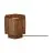 Good&Mojo Tischlampe Panama Rattan Braun S | Geeignet für 1x E27 
