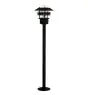 Nordlux Vejers Sockellampe Metall und Glas Schwarz | IP54 - Geeignet für E27